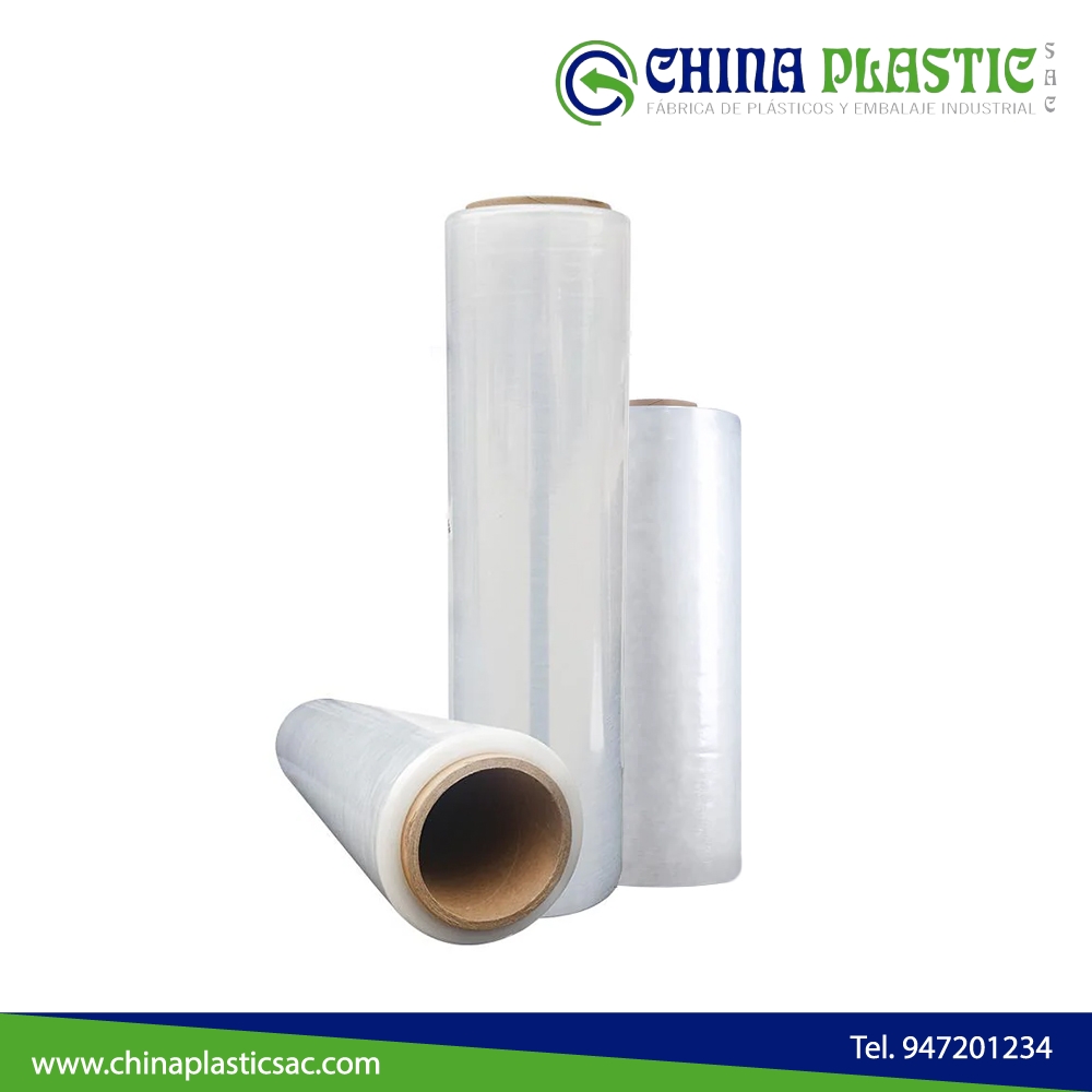 Stretch Film Industrial Transparente