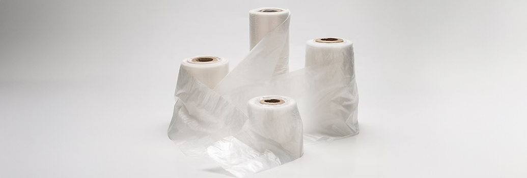 Rollos de bolsas plásticas de polietileno